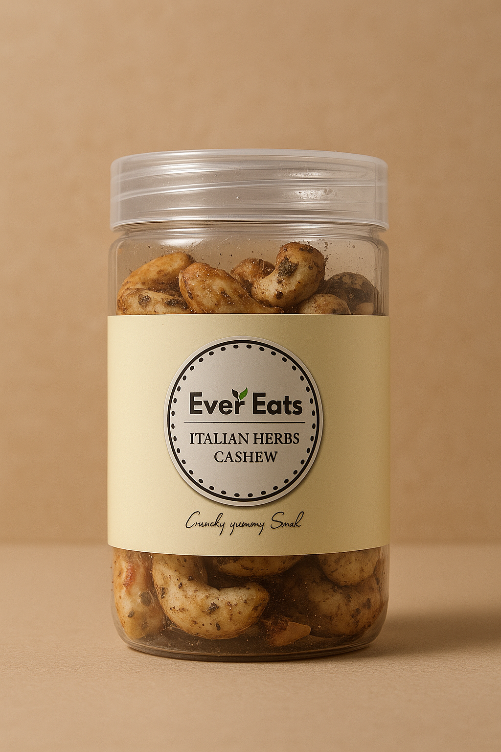 EverEats Spicy & Savory Cashew Trio β Chilli Garlic | Peri Peri | Italian Herbs β 3 x 100g