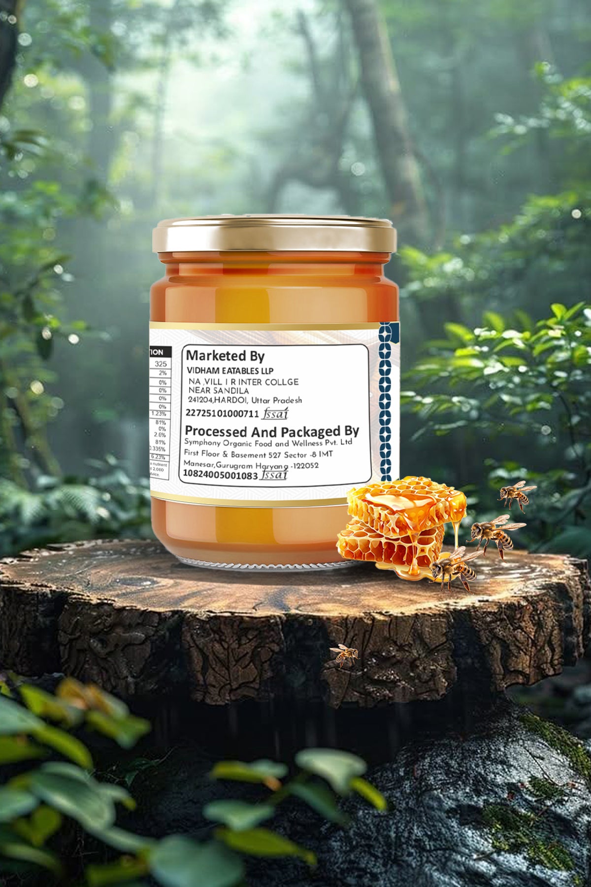 EverEats Immunity Herbs Infused Honey