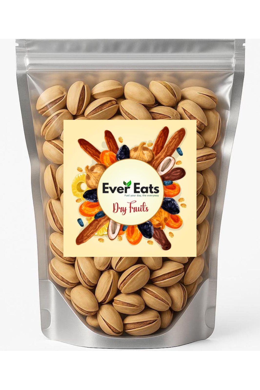 Ever Eats Californian Roasted Pistachios – Premium Crunchy Snack | 100% Natural" - 200g