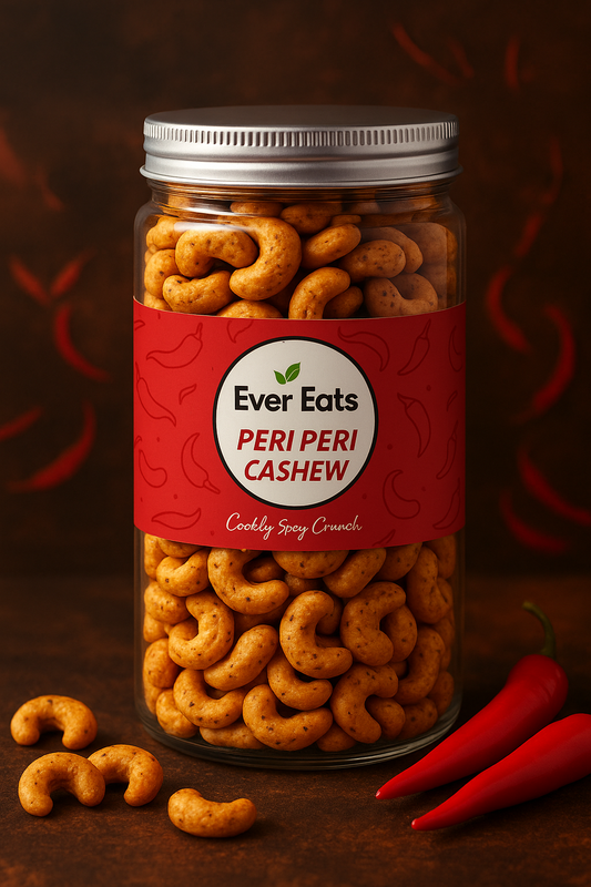 Crunchy Roasted Cashews – Peri Peri Flavoured | Healthy Snack - 100g